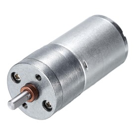 MECCANIXITY Micro Gear Box Motor Speed Reduction Geared Motor DC 24V 280RPM JGA25-370 for Electronic Lock DIY RC
