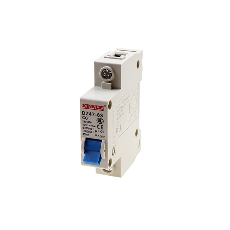 RKURCK 1 Pole 230/400V Low-voltage Miniature Circuit Breaker 6A Din