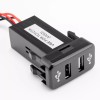 WEISEN for Toyota Tundra 2005-2007 Car Charger Socket Dual USB