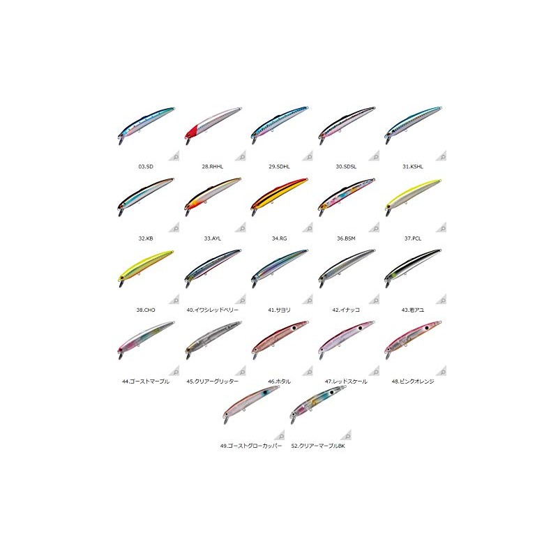 Smith LTD Minnow Sarana F 80mm 6.5g SD #3 Lure