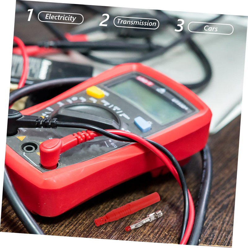 SHINEOFI 2pcs Stackable Banana Plug Adapter Coupler Insulated Solderable Connector