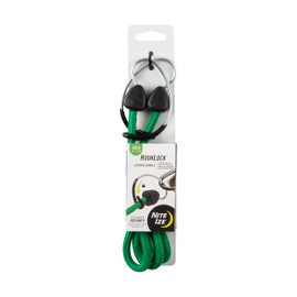 Nite IZE HookLock Locking Bungee, Bungee Cord with Locking Hook, Premium Bungee with Steel Locking Hook, 48 Inches, Green