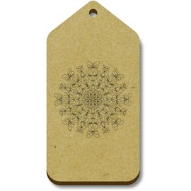 10 x 'Lineart Mandala' 66mm x 34mm Gift Tags (TG00128596)