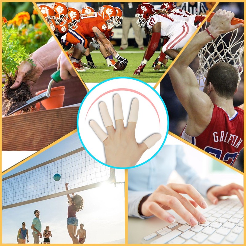 Gel Finger Cots, Finger Protector Support(14 PCS), New Material, Finger