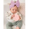 AQOKKA Baby Bows Headbands Nylon Newborn Baby Headbands Toddler Infant