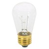 Satco S3965 130V Medium Base 11-Watt S14 Light Bulb, Clear