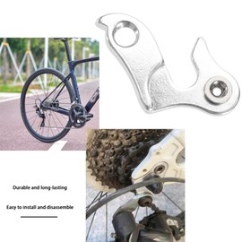 LT Easiyl Mech Derailleur Hanger Gear Hook Bicycle Rear Hook Rear Derailleur Hook Aluminium Alloy with 2 Screws Compatible with Baracuda Compatible with Bianchi