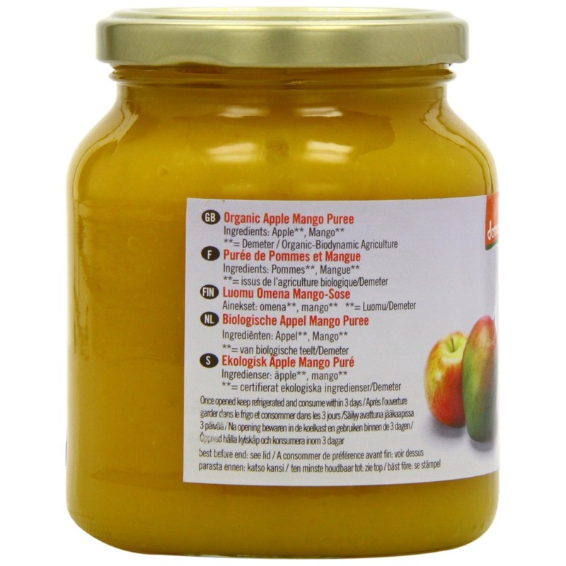(Pack of 8) - Organic Apple & Mango Puree |