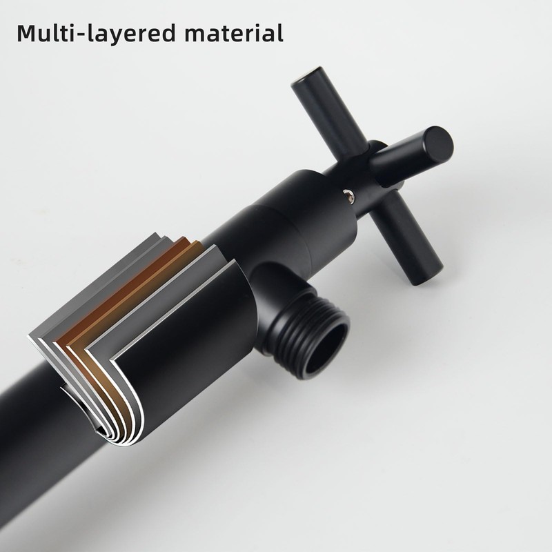HAOXIN Double Outlet Manifold with Shut Off Valves for Dual