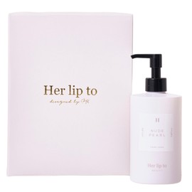 (Her lip to Beauty) Beauty Hand Soap, Nude Pearl Scent, Hand Wash, Stylish, Good Smell, 10.1 fl oz (300 ml), Gift (10.1 fl oz (300 ml), Nude Pearl)