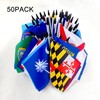 Consummate 50 State Flags Set Small Mini Hand Held Stick