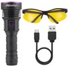 ALONEFIRE SV43 36W 365nm UV Flashlight USB C Rechargeable Ultraviolet