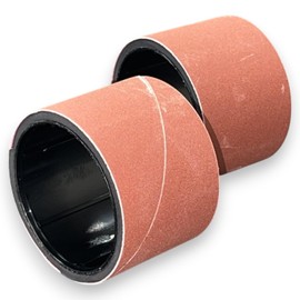 Alfa GR-2185C Replacement Fine Grinding Belt and Wheel for Knife Sharpeners | Replaces Nirey GR-2185C | Grinding Belt for Nirey KE-280 and KE-500 Knife Sharpeners