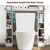 Over The Toilet Storage Cabinet, Bathroom Space Saver with Paper