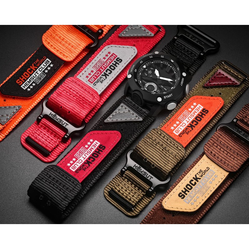 24mm Watch Band Strap for Casio GA-2000 PRG-600/650 PRW-6600, Super