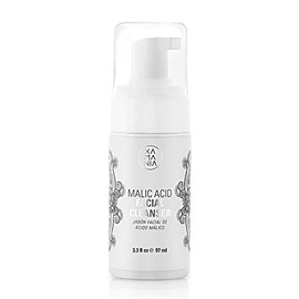 XAMANIA Jabón Facial Ácido MálicoToronja. Limpieza profunda para Piel Opaca y Mixta. Purifica, Suaviza e Ilumina. Eco Skin Care en Espuma, 97 ml      