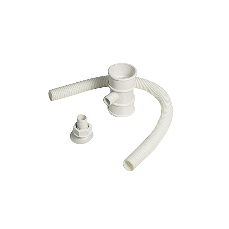 FloPlast RVM1W RVM1W-White Miniflow Rainwater Diverter (Conects to 50MM Round