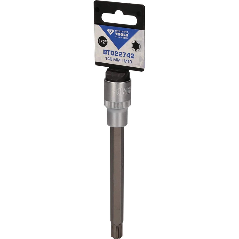 BRILLIANT TOOLS BT022742 1/2 Inch Bit Screwdriver, RIBE, 140 mm,