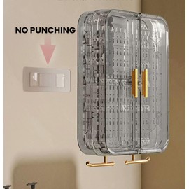 WEIKIMFF Wall Mounted Jewelry Organizer Wall,Stud Earring Wall Organizer,No Punching Wall Hanging Jewelry Organizer Used to Match Wall Decor,Wall Jewelry Organizer Wall Mounted For Girls Women