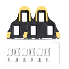 SPD Cleats for Cycling Shoes Anti-Slip Arch Support, Bike Cleats Compatible with Shimano SPD-SL Road Bike Shoes (EU 36-48)