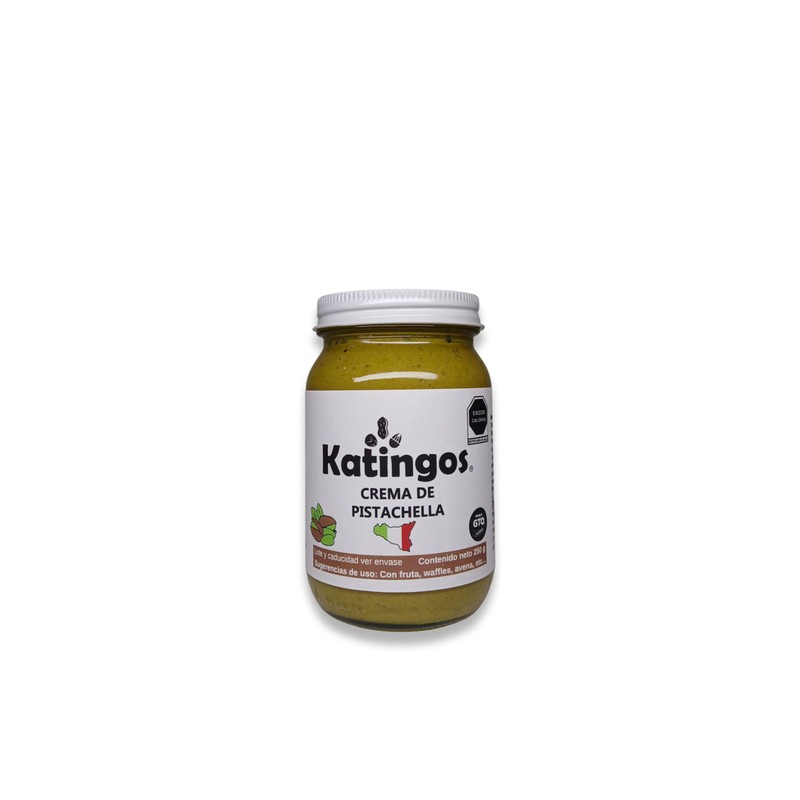 Crema de Pistache Estilo Italiano reducida en azúcar. 250 g