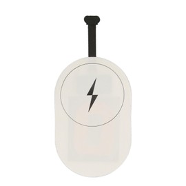 Receptor de Carga Inalámbrico Tipo C, Parche de Carga Inalámbrico Universal Ultradelgado, Chip Receptor de Cargador Inalámbrico USB C para Todos los  