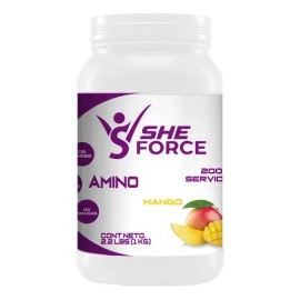 Aminoacidos She Force De 1kg De 100 Servis En Polvo                                                                                                   