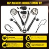 Timing Chain Kit Camshaft Drive Phaser Repair Kit Compatible With