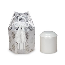 Tatsu Craft Urn Set, Mini, 2 Size, Silver, Comes in a Special Box Specifications, Urn for Pets, Hand Keepsake Urn, Mini Urn, Divine Urn, Mini Urn for Divine, Urn Cover, Urn Cover, Urn Cover, Urn Bag, Buddhist Altar, Mini Buddhist Altar, Lacquer Buddhist 