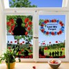 WIURGOHA Lest We Forget Window Stickers for Remembrance Day, 9