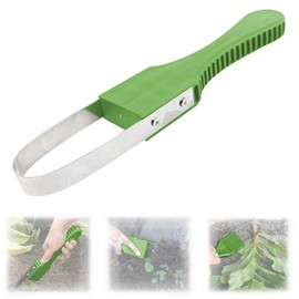 KASESSS Hand Weed Remover Tool, Weeding Fist, Weed Puller Tool, Garden Weeding Tool, Stainless Steel Weeder, Mini Gardening Tools, Practical Hand Loop Weeder Tool for Removing Weeds, Loosening Soil