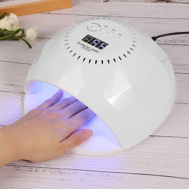 120W Nail Art Lamp Dryer Fast Drying Gel Polish Curing