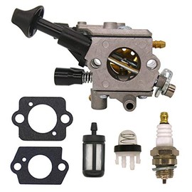 NIMTEK BR350 Carburetor Kit for Stihl BR350Z BR430 BR430Z SR430 SR450 Backpack Blower Zama C1Q-S210 Carb Replace 4229 129 0901