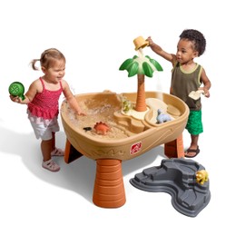 Step2 Dino Dig Sand and WaterTable, Kids Activity Sensory Playset, Summer Outdoor Toys, 7 Piece Water Toy Accessories, For Toddlers 2-5 Years Old