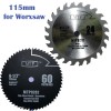 MTP 4-1/2" inch Wood Metal Circular Saw Blade for Porter Cable PCE 381 Dewalt DCS571