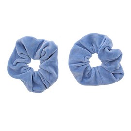 Zac's Alter Ego Pair of Luxurious Velvet Hair Scrunchies - Variety of Colours