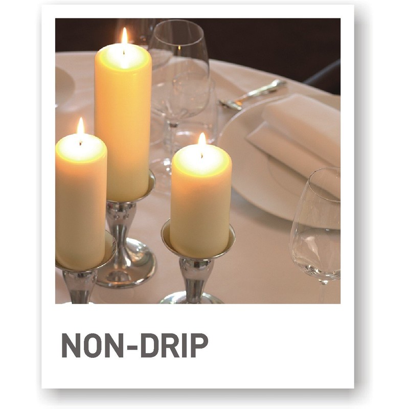 Ivyline S0355000000 39 x 13.5 mm Tealights, Bag of 50,White