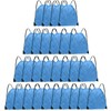 Grneric Blue Drawstring Backpack Bulk 28 PCS Drawstring Bags String