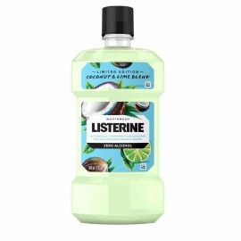 LISTERINE 2 PK LISTERINE Limited Edition Coconut & Lime Blend Zero Alcohol Mouthwash 500ml