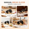 Upgraded Manual Bread Slicer for Homemade Sourdough Bread Adjustable Thickness&