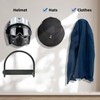 NBBENG Cowboy Hat Rack for Wall 4 Pack, Cowboy Hat
