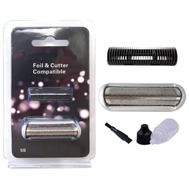 Replacement Foil and Cutter for Br-aun CruZer Twist PocketGo MobileShave M30 M60 M60S P40 P50 P60 P70 P80 P90 w/Razor Oil and Clean Brush Update New Version