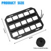 HZEL Car Headrest Organizer Rigid MOLLE Panel, Tactical Vehicle Seat
