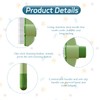 2Pcs Pet Depilatory Comb, Flea Comb with Release Button, for