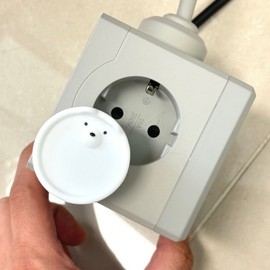 Bear Outlet Safety Cover for Power Strips Cap Brown 1pc 6ea