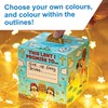 Baker Ross FN396 My Lent Colour-in Donation Box - Pack
