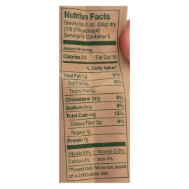 UD_Montebello Organic Capellini Macaroni Spaghetti 1 Lb. Gluten-Free Pasta Handmade Rice-Based Kosher Certified Case 12 Box