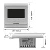 Heschen LCD Digital Weekly Programming Thermostat, HS-E806, 230 VAC 3