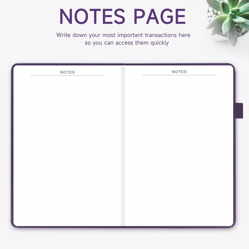 KUMEER Check Register – Elegant Check Registers for Personal Checkbook