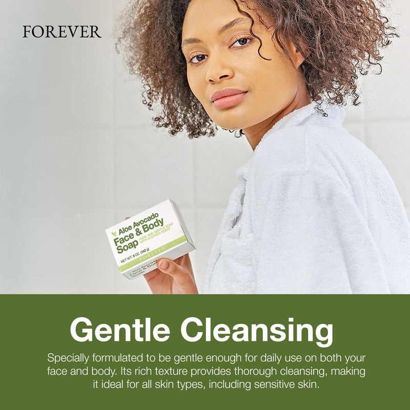 Forever Living - Aloe Avocado Face and Body Soap -